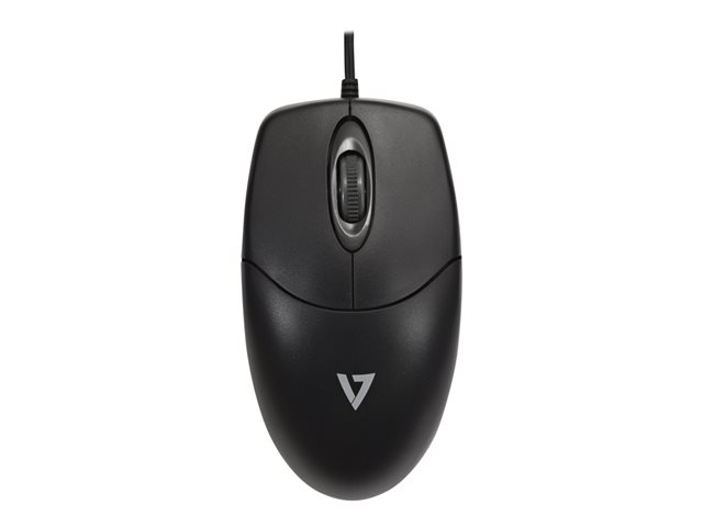 V7 CKU700IT - keyboard and mouse set - QWERTY - Italian - black Input Device