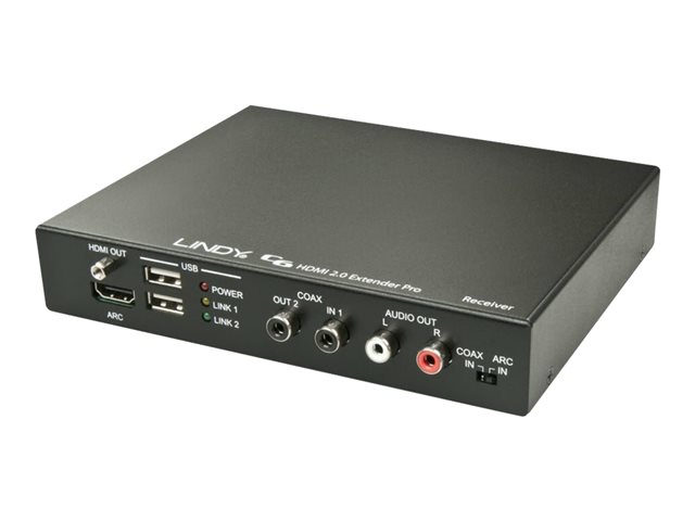 LINDY Extender C6 - video/audio/infrared/USB/serial/network extender - HDBaseT