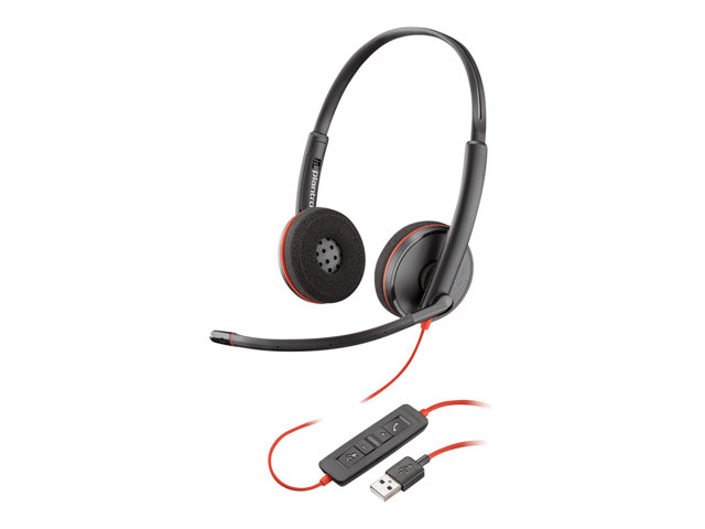 Poly Blackwire C3220 - headset - USB-A