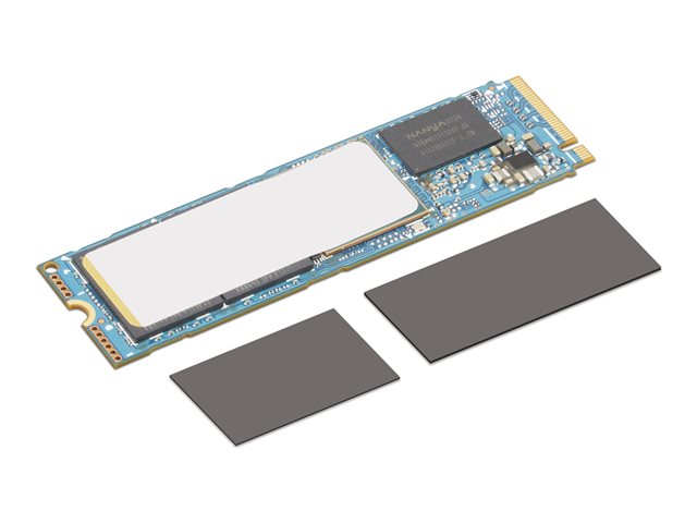 Lenovo - SSD - encrypted - 4 TB - internal - M.2 2280 - PCIe 4.0 x4 (NVMe) - TCG Opal Encryption 2.0 - for ThinkPad P1 Gen 7 21KV, 21KW, T16 Gen 4 21QN