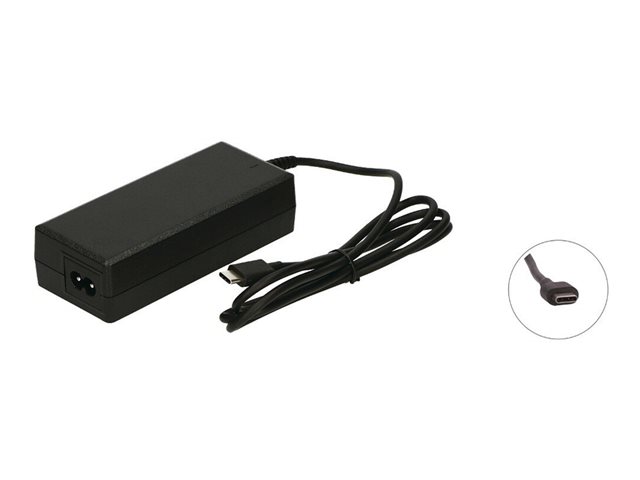 AC Adapter USB-C 5V,9V,15V,20V 65W includes power cable