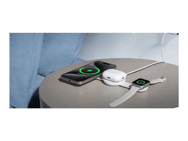 Anker MagGo wireless charging pad - 3-in-1 - 15 Watt