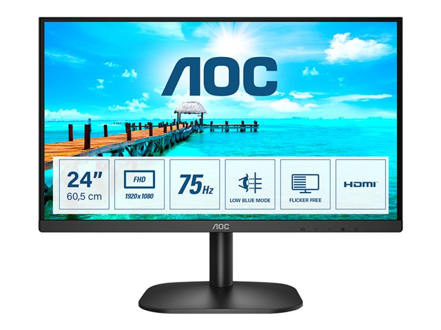 AOC 24B2XHM2 - B2 Series - LED monitor - Full HD (1080p) - 24"