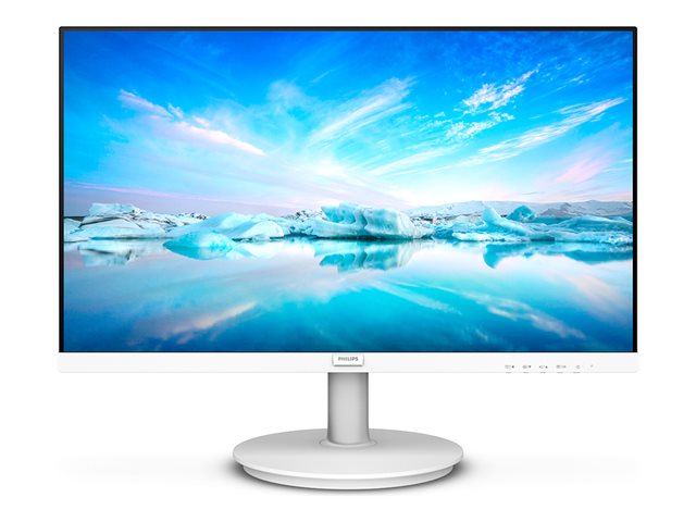 Philips V-line 271V8AW - LED monitor - 27" - 1920 x 1080 Full HD (1080p) @ 75 Hz - IPS - 250 cd/m² - 1000:1 - 4 ms - HDMI, VGA - speakers - textured white