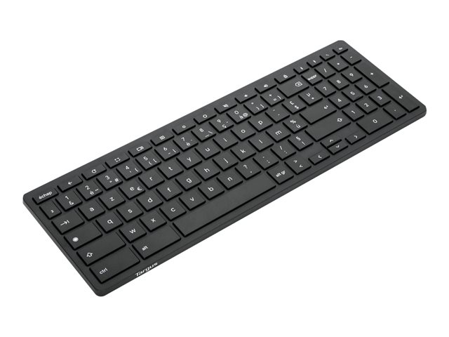 Targus - keyboard - works with Chromebook, antimicrobial - AZERTY - Belgium - black Input Device