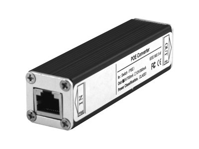 POWER-OVER-ETHERNET CONVERTER FOR BIOMETRIC CLOCK