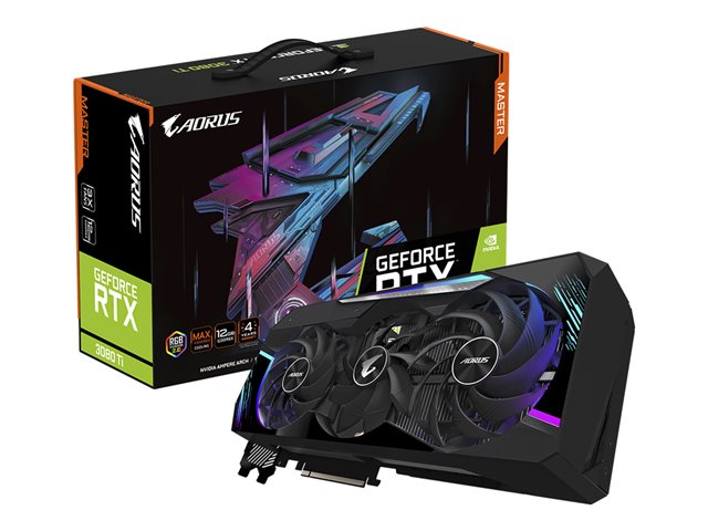 Gigabyte AORUS GeForce RTX 3080 Ti MASTER 12G - graphics card - GF RTX 3080 Ti - 12 GB