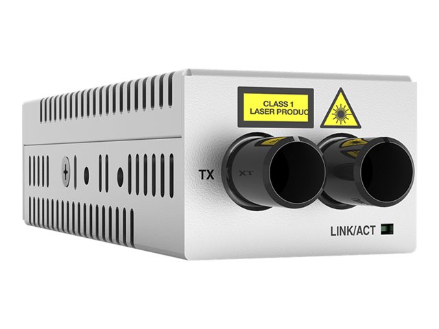 Allied Telesis AT DMC1000/ST - Fibre media converter - 1GbE - 1000Base-SX, 1000Base-T - RJ-45 / ST multi-mode - up to 500 m - 850 nm