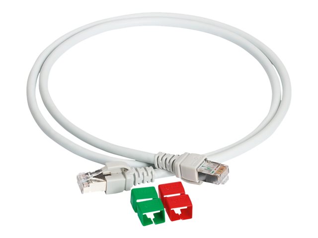 ACTASSI CL-MNC6A PATCHCORD 4P CAT6A U/UTP 550MHZ LSZH 3M GREY