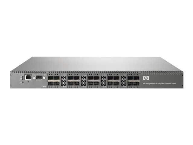HPE 8/20q Fibre Channel Switch - switch - 8 ports - Managed - rack-mountable