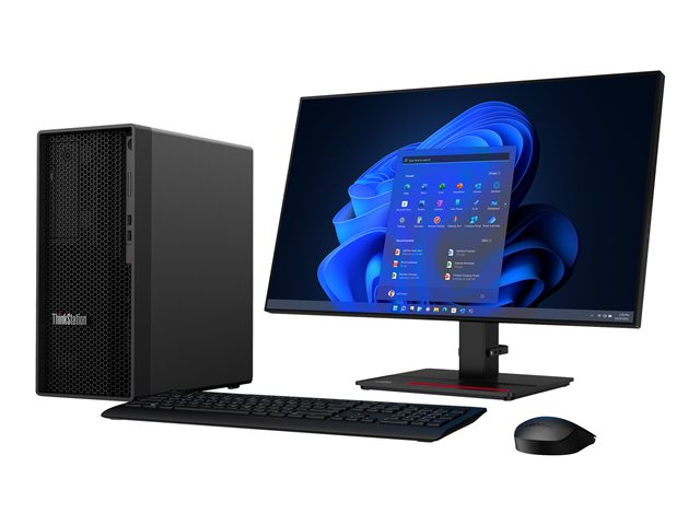 Lenovo ThinkStation P360 - tower Core i7 12700 2.1 GHz - vPro Enterprise - 16 GB - SSD 1 TB - UK