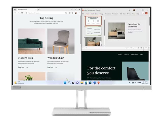Lenovo L27e-40 - LED monitor - Full HD (1080p) - 27"