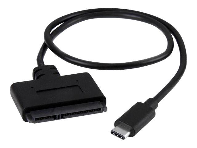 StarTech.com USB C to SATA Adapter - External Hard Drive Connector for 2.5'' SATA Drives - SATA SSD / HDD to USB C Cable (USB31CSAT3CB) - storage controller - SATA 6Gb/s - USB 3.1 (Gen 2)