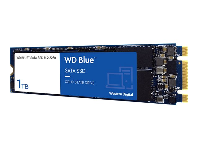 WD Blue 3D NAND SATA SSD WDS100T2B0B - SSD - 1 TB - SATA 6Gb/s