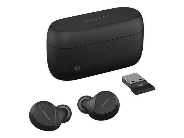 Jabra Evolve2 Buds MS - true wireless earphones with mic - USB-A via Bluetooth adapter