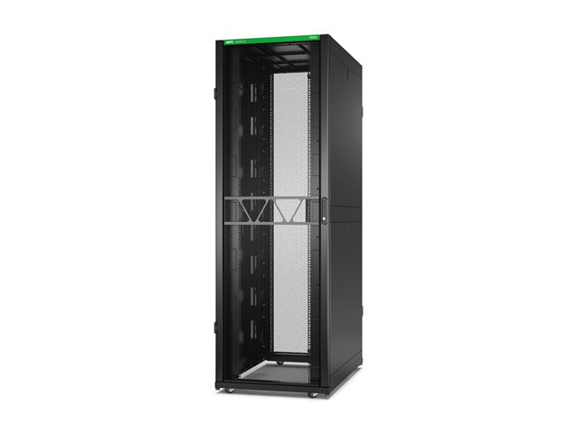 APC NetShelter SX Gen 2 - Rack cabinet - 2258H x 750W x 1200D mm, with Sides - floor-standing - black - 48U - 19" - TAA Compliant - for P/N: SMT1000RM1U, SMT750RM1U, SRTL10KRM4UT, SRTL5KRM2UI-HW, SRTL5KRM2UT-HW, SRTL8KRM4UT