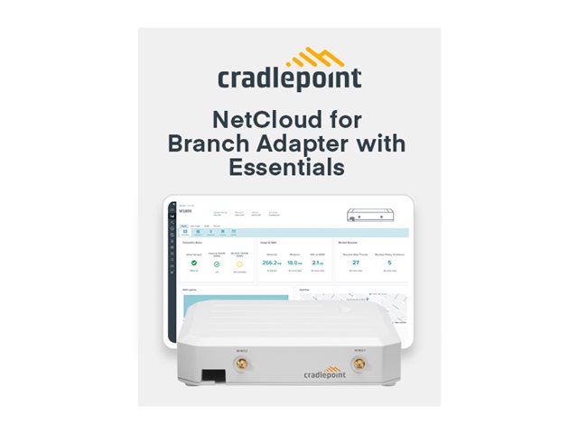 Cradlepoint W-Series 5G Wideband Adapter W1850-5GB - router - WWAN - 4G, 5G - desktop, wall-mountable