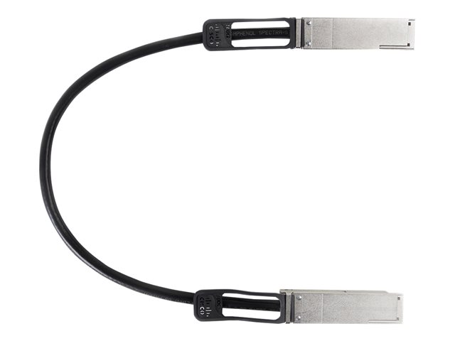 Cisco Meraki - Stacking cable - 1 m - for P/N: MS390-24UX-HW, MS390-48P-HW, MS390-48U-HW, MS390-48UX2-HW, MS390-48UX-HW