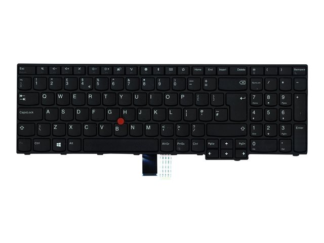 Chicony - notebook replacement keyboard - with Trackpoint - QWERTY - UK