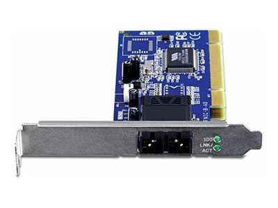 TRENDnet TE100-PCIFC - network adapter - PCI - 10/100 Ethernet - TAA Compliant