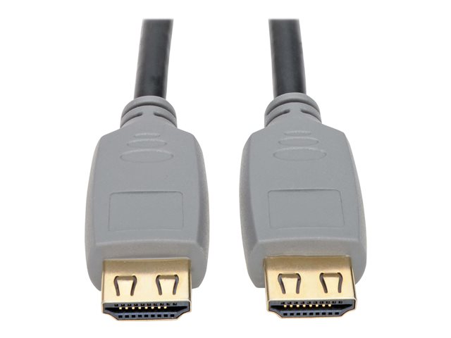 Eaton Tripp Lite Series 4K HDMI Cable (M/M) - 4K 60 Hz, HDR, 4:4:4, Gripping Connectors, Black, 2 m - HDMI cable - 2 m