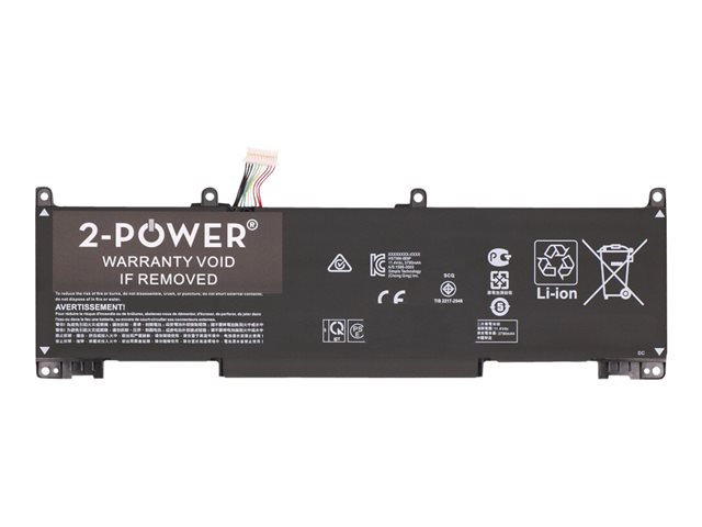 2-Power - laptop battery - Li-pol - 3950 mAh - 45 Wh