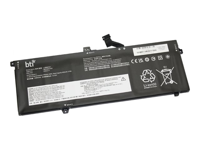 BTI 6C BATTERY THINKPAD X395 X390 X13 OEM:02DL019