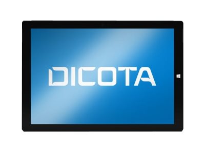 DICOTA Secret 4-Way Privacy Filter for Microsoft Surface 3. With this installed, the view directly in front is unaffected but it prevents unwanted eyes from seeing what you see. This model is a 4-way version which protects from all four directions (left/