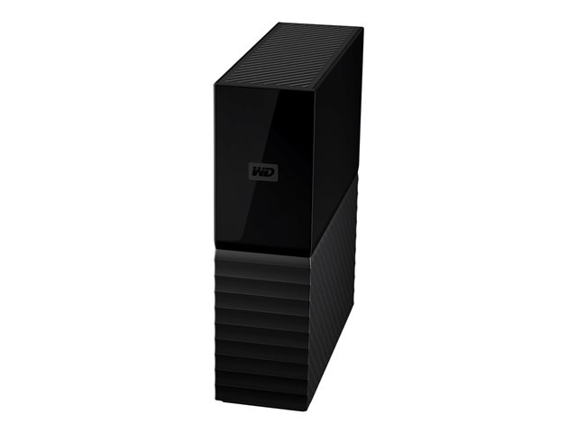 WD My Book WDBBGB0120HBK - Hard drive - encrypted - 12 TB - external (desktop) - USB 3.0 - 256-bit AES - black