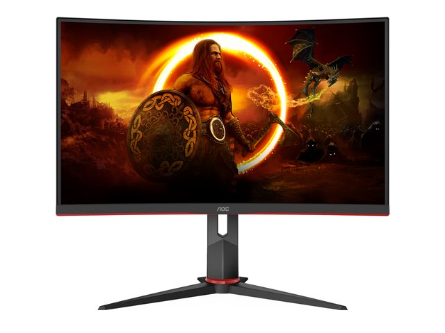 AOC Gaming C27G2ZU/BK - LED monitor - curved - Full HD (1080p) - 27"