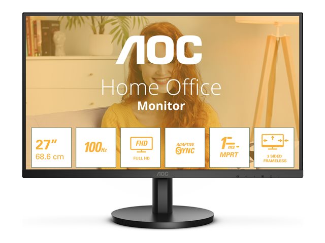 AOC Basic-line 27B3HMA2 - B3 Series - LED monitor - Full HD (1080p) - 27" - HDR