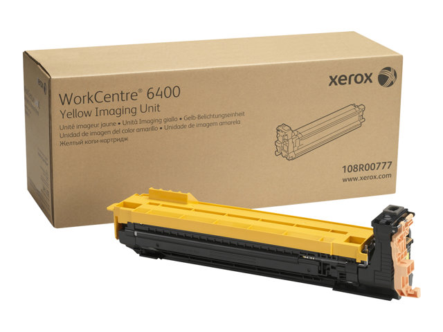 Xerox WorkCentre 6400 - Yellow - original - drum kit - for WorkCentre 6400, 6400/XFM, 6400S, 6400SFS, 6400X, 6400XF, 6400XM