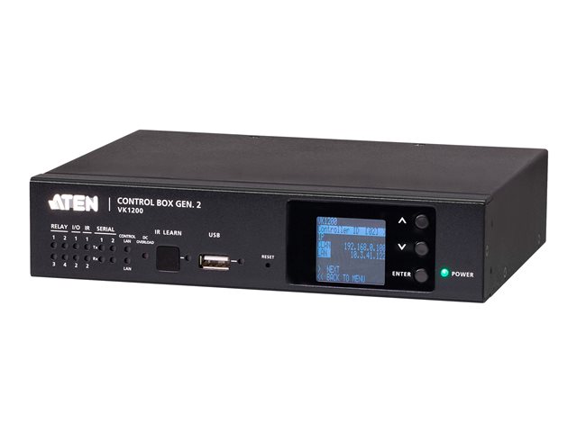 ATEN Control System Compact Control Box Gen. 2 - remote control device - with dual LAN