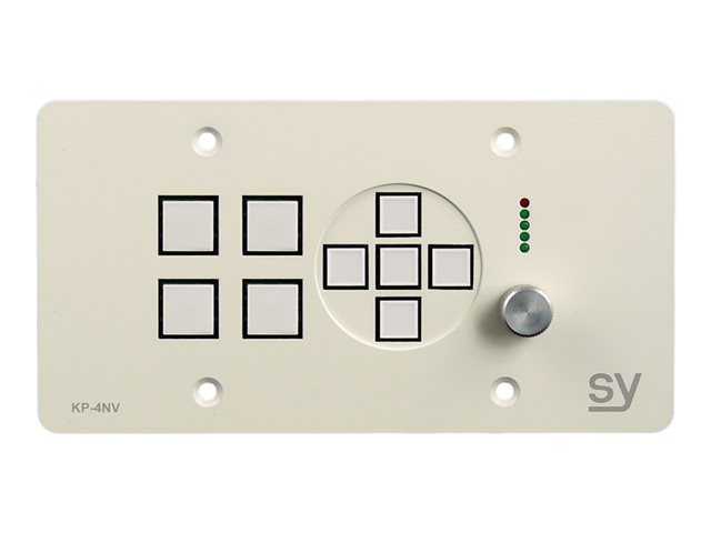 SY KP4NV button panel - matt white