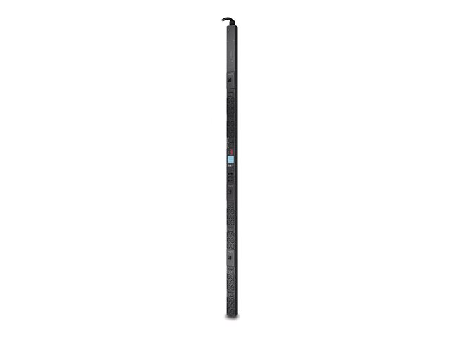 APC Metered Rack PDU - Power distribution strip (rack-mountable) - AC 208 V - 8.6 kW - input: NEMA L21-30 - output connectors: 44 (power IEC 60320 C13, IEC 60320 C19, NEMA 5-20) - 0U - 1.82 m cord - black - for P/N: SMTL2K2RM2UCL, SMTL2K2RM2UCLNC, SMTL3KR
