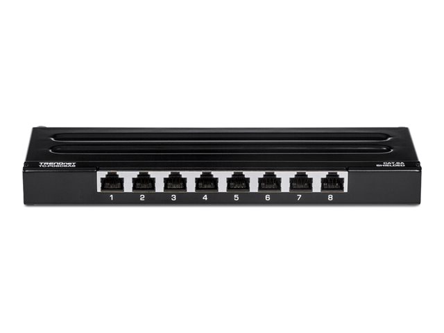 TRENDnet TC-P08C6AS - patch panel - 0.5U