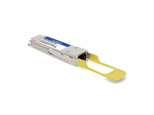 AddOn - QSFP28 transceiver module (equivalent to: Cisco QSFP-100G-PLR4-S) - 100GbE - 100GBase-PLR4 - MPO single-mode - up to 10 km - 1310 nm - TAA Compliant