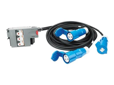 APC Power Distribution Module - Automatic circuit breaker (plug-in module) - AC 400 V - 3-phase - output connectors: 3 - for P/N: SY16K48H-PDNB, SY32K48H-PDNB, SY48K48H-PDNB, SY64K96H-NB, SY96K160H-NB, SY96K96H-NB
