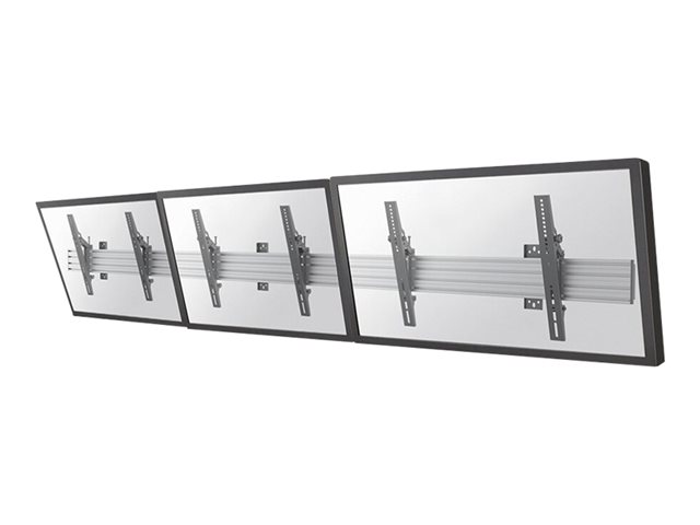 Neomounts NMPRO-WMB3 bracket - for 3 LCD displays - black