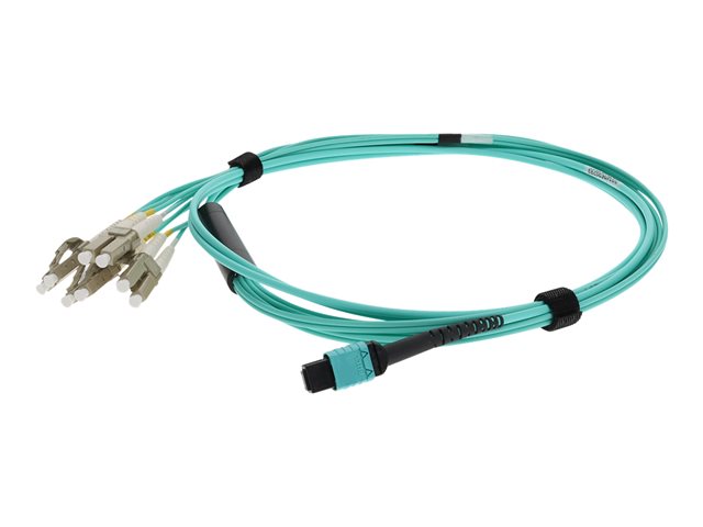 AddOn fanout cable - 3 m - aqua