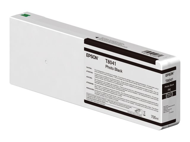 Epson Ink Cartridges, UltraChrome HDX, Singlepack, 1 x 700.0 ml Photo Black