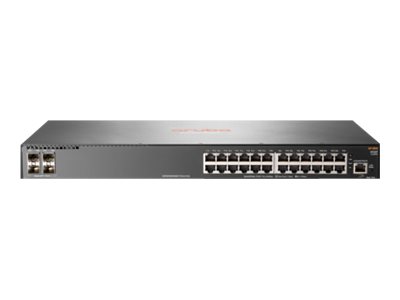 HPE Aruba 2930F 24G 4SFP - switch - 24 ports - Managed - rack-mountable