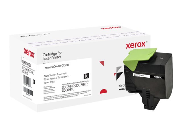 Everyday - high capacity - black - compatible - toner cartridge (alternative for: Lexmark 80C0H10, Lexmark 80C2HK0, Lexmark 80C2HKE)