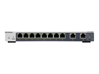 NETGEAR Plus GS110EMX - switch - 8 ports - smart - rack-mountable