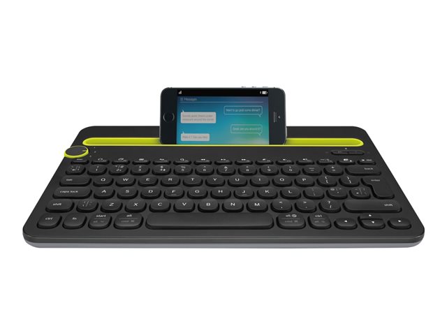 Logitech Multi-Device K480 - keyboard - Russian - black Input Device