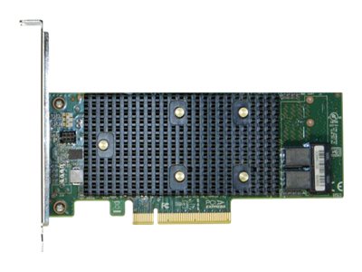 Intel RAID Controller RSP3WD080E - Storage controller (RAID) - 8 Channel - SATA 6Gb/s / SAS 12Gb/s / PCIe - low profile - RAID RAID 0, 1, 5, 10, JBOD - PCIe 3.0 x8