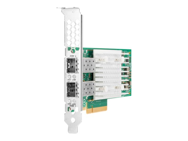 HPE QL41132HLCU - Network adapter - PCIe 3.0 x8 - 10 Gigabit SFP+ x 2 - for ProLiant DL325 Gen10, DL345 Gen10, DL360 Gen10, DL380 Gen10, XL220n Gen10, XL290n Gen10