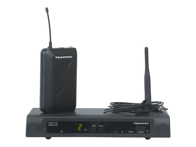 Trantec S4.10 Series Lapel Microphone Set - wireless microphone system