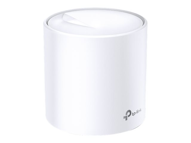 TP-Link Deco X60 V2 - Wireless router 2-port switch - 1GbE - WAN ports: 2 - Wi-Fi 6 - Dual Band