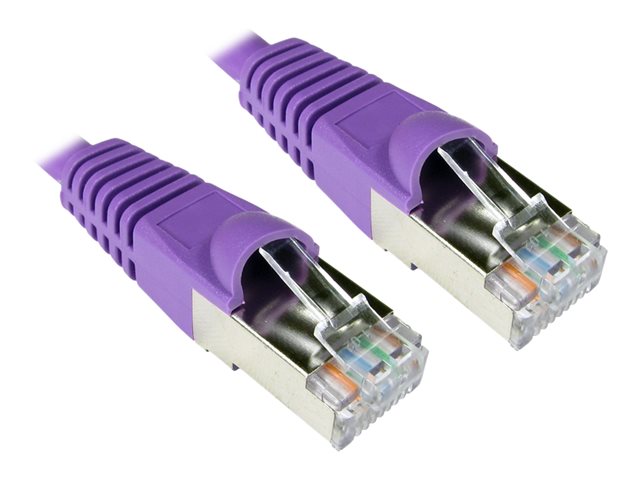 0.5M CAT6A SSTP-LSOH CAB SNAG VIOLET
